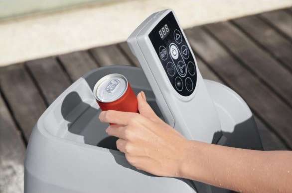 Bestway 60015 | Size 5.92 x 5.92 x 2.16 Ft | Inflatable Portable Spa Lay Z Bathtub Ibiza - Image 3