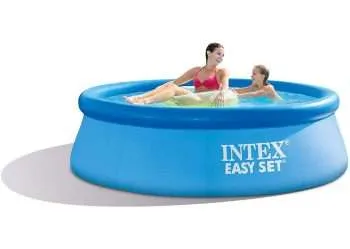 Alternative view of Intex 28106 | Size 8.0 x 2.0 Ft | Easy Set Round Inflatable Portable Above Ground Swimming Pool