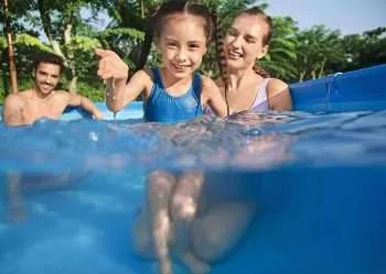 Alternative view of Bestway 56404 | Size 9.1 x 6.11 x 2.10 Ft | Steel Pro Rectangular Metal Frame Portable Ready-Made Swimming Pool