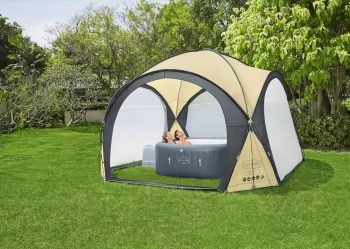 Alternative view of Bestway 60305 | Size 12.90 x 12.90 x 8.40 Ft | Lay-Z-Spa Gazebo Dome