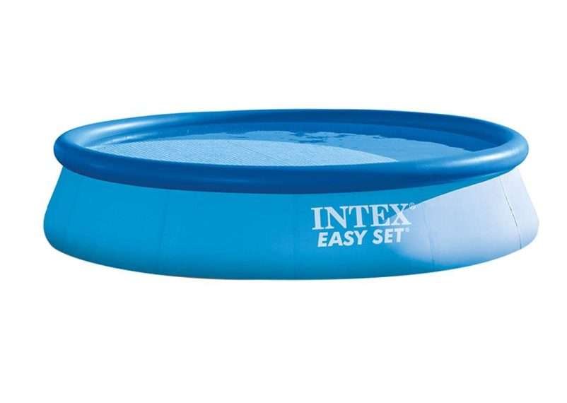 Intex 28130 | Size 12.0 x 12.0 x 2.50 Ft | Easy Set Round Inflatable Portable Swimming Pool