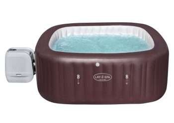 Alternative view of Bestway 60033 | Size 6.80 x 6.80 x 2.60 Ft | Inflatable Portable Spa Lay Z Bathtub Maldives