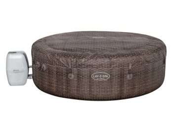 Alternative view of Bestway 60023 | Size 7.00 x 7.00 x 2.30 Ft | Inflatable Portable Spa Lay Z Bathtub St Moritz