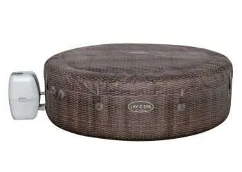 Alternative view of Bestway 60023 | Size 7.00 x 7.00 x 2.30 Ft | Inflatable Portable Spa Lay Z Bathtub St Moritz